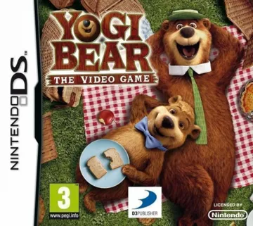 Yogi Bear - The Video Game (Europe) (En,Fr,De,Es,It) box cover front